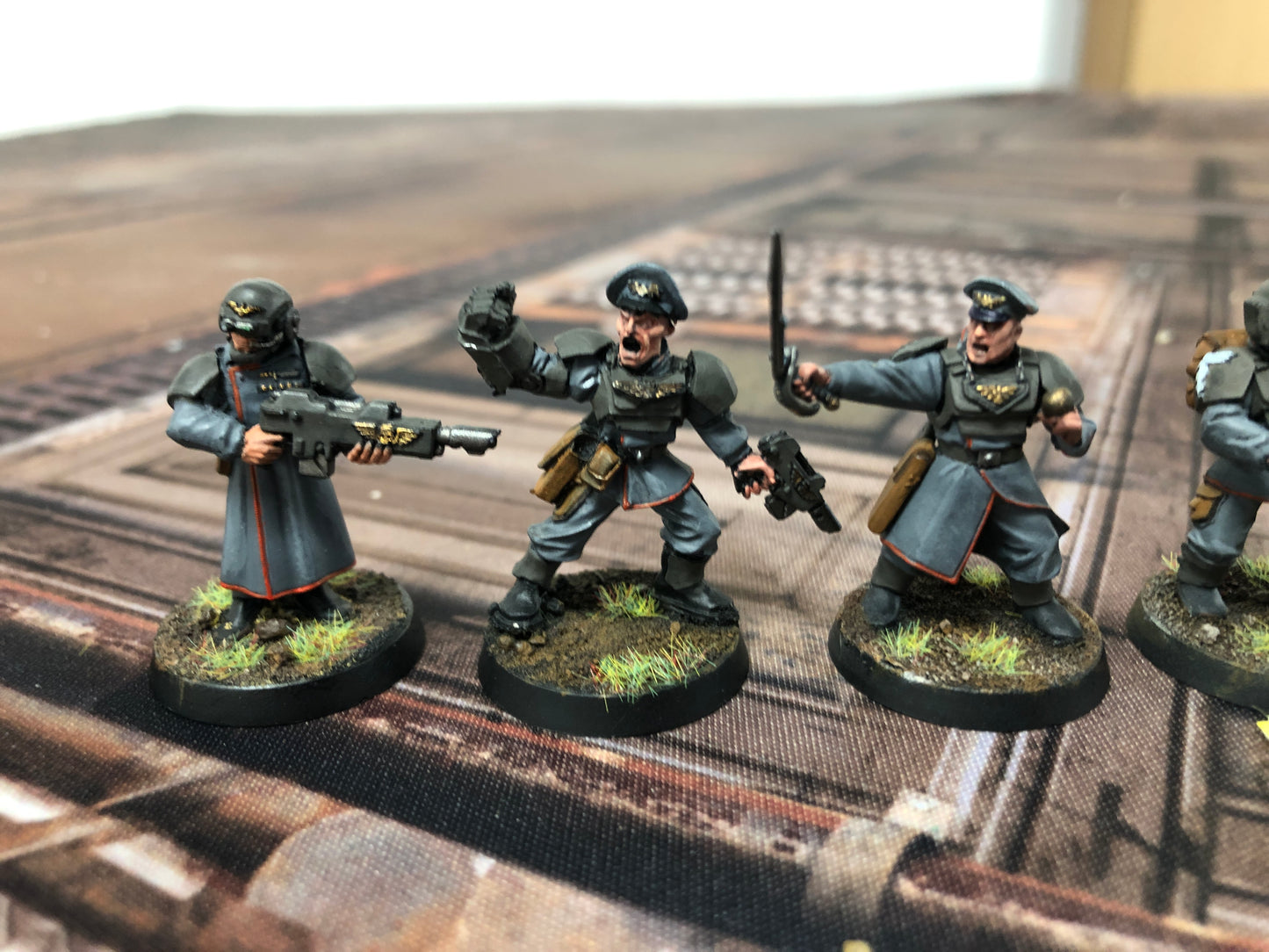 8x Cadian Command Squad #834 Astra Militarum Warhammer 40k