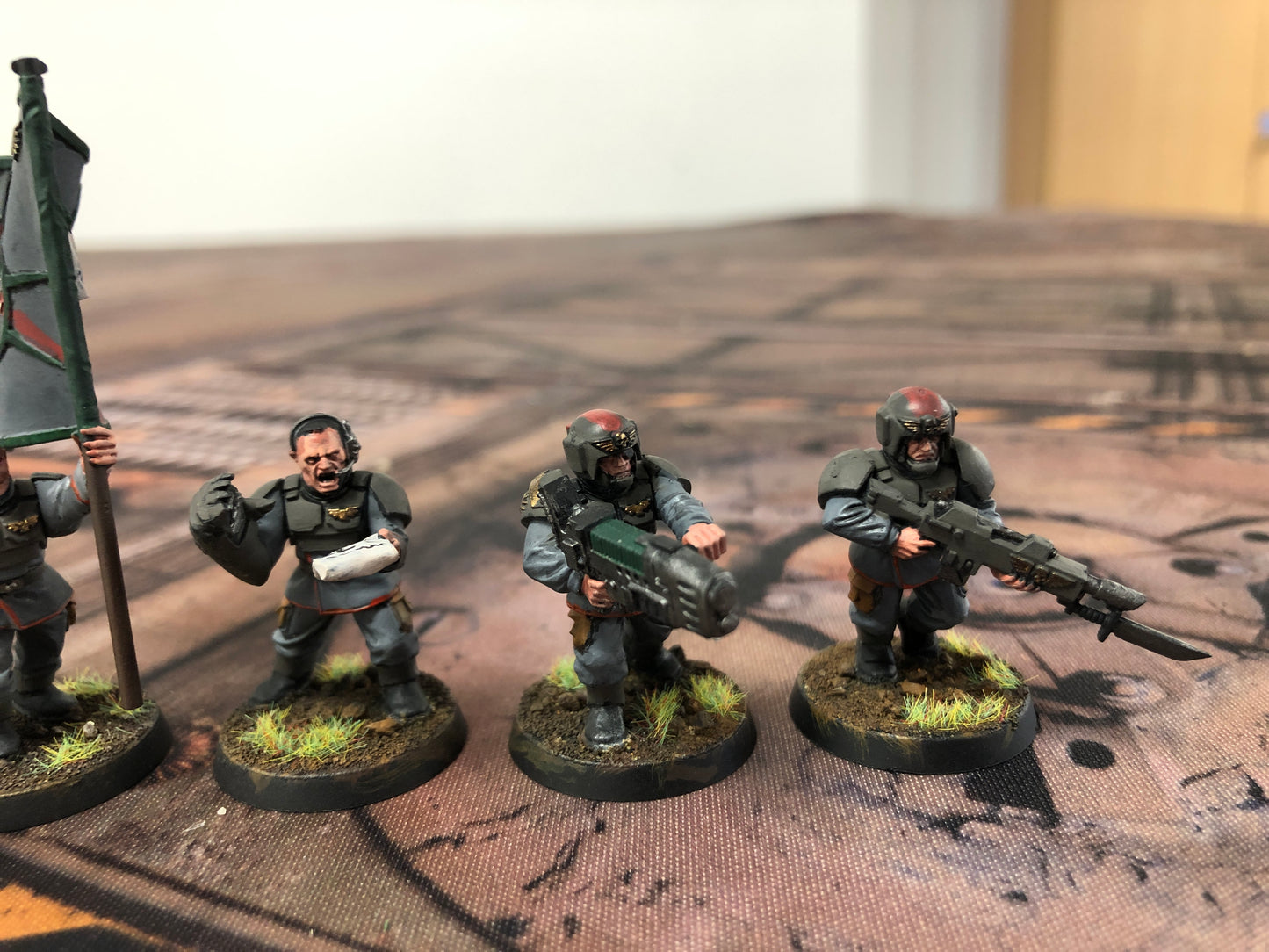 8x Cadian Command Squad #834 Astra Militarum Warhammer 40k