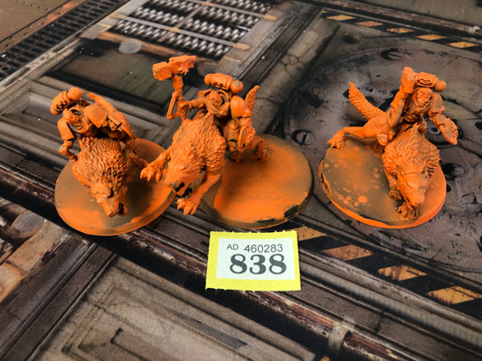 3x Thunderwolf Cavalary Space Wolves #838 Space Marines Warhammer 40k