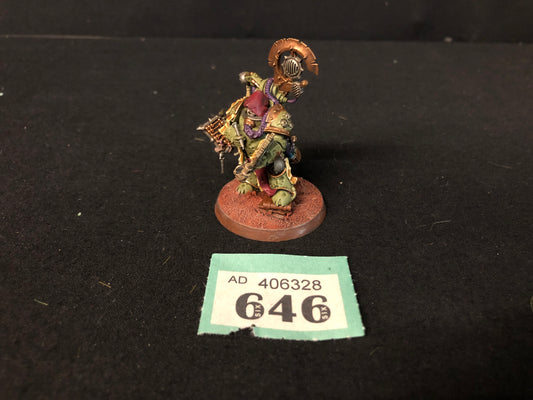 Scribbus Wretch, the Tallyman #646 Well Painted Death guard Warhammer 40k
