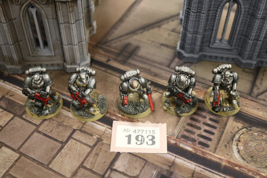 5x Tactical Squad 193 Space Marines Well Painted Warhammer 40k