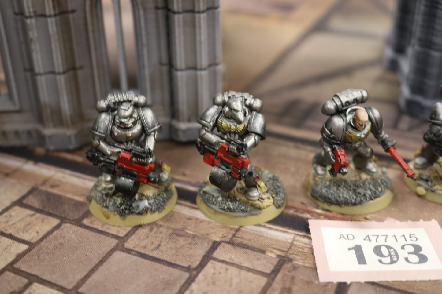 5x Tactical Squad 193 Space Marines Well Painted Warhammer 40k