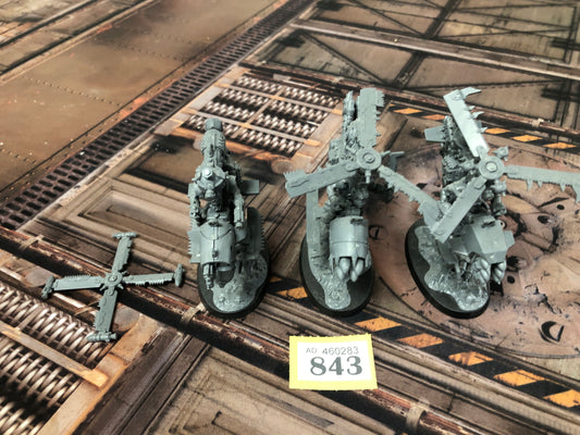 3x Defkoptas #843 Orks Warhammer 40k