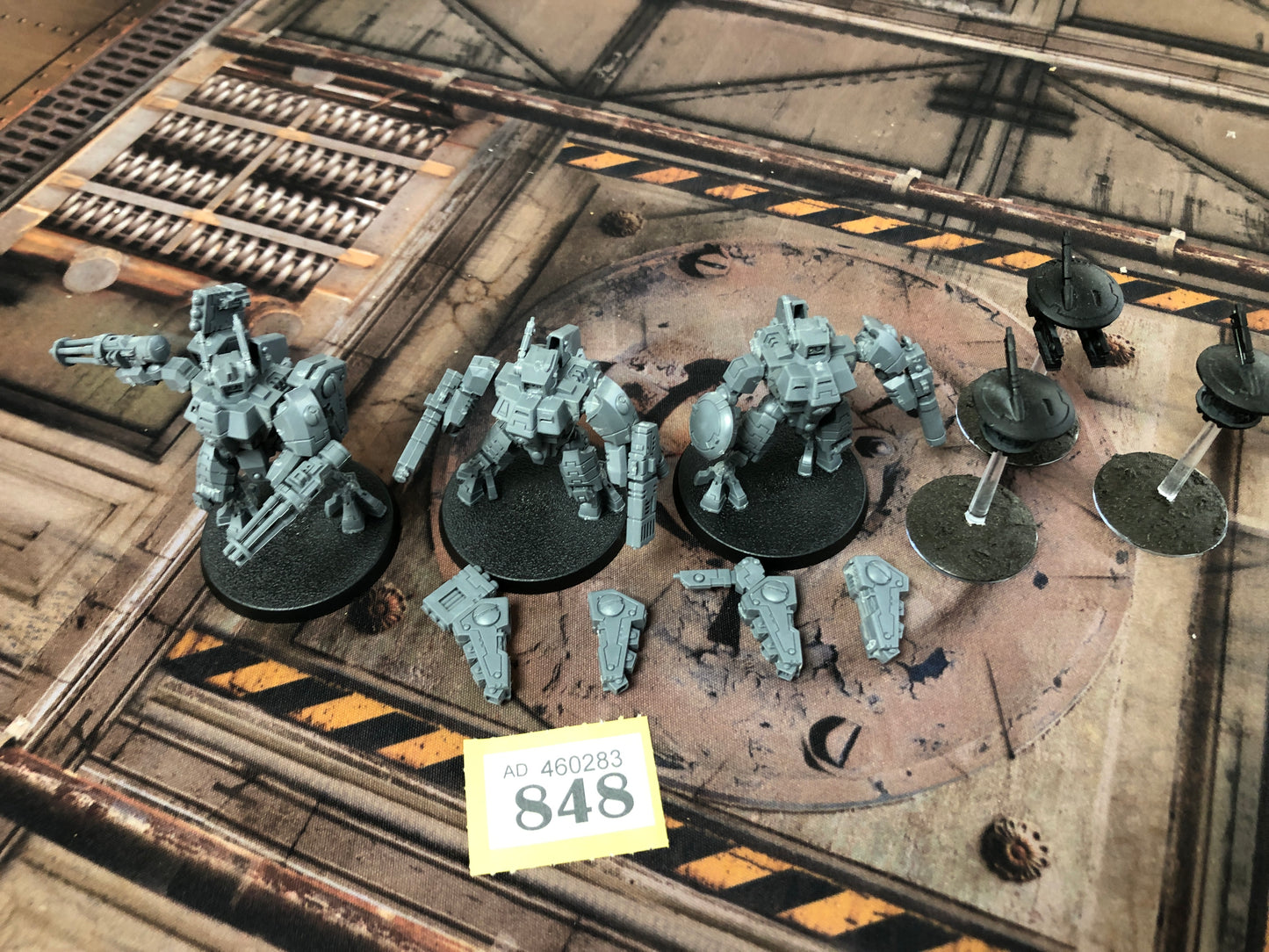 3x Crisis Battlesuit #848 Tau T'au Empire Warhammer 40k