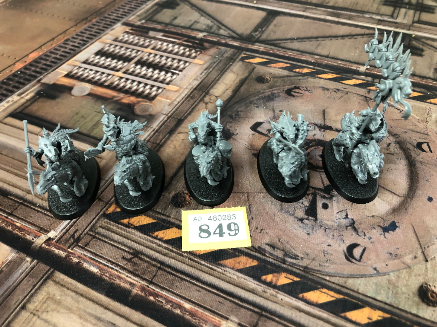5x Saurus Knights #849 Seraphon AOS Warhammer 40k