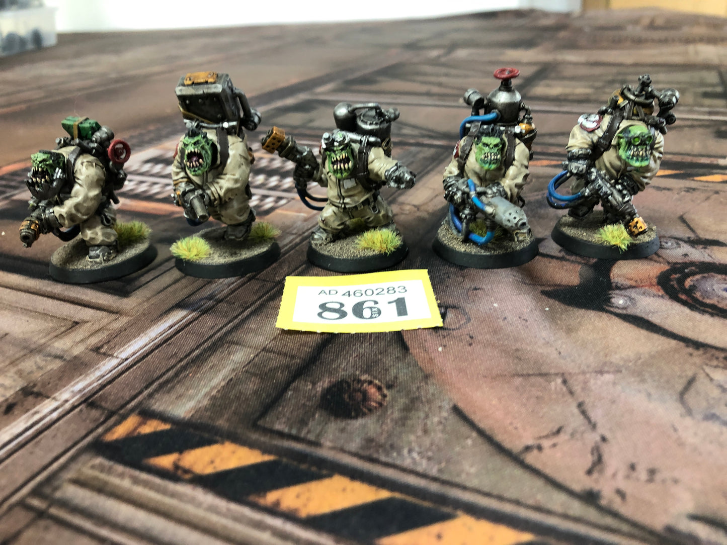 5x Kustom Ork Ghostbusters #861 VERY Well Painted Orks Warhammer 40k