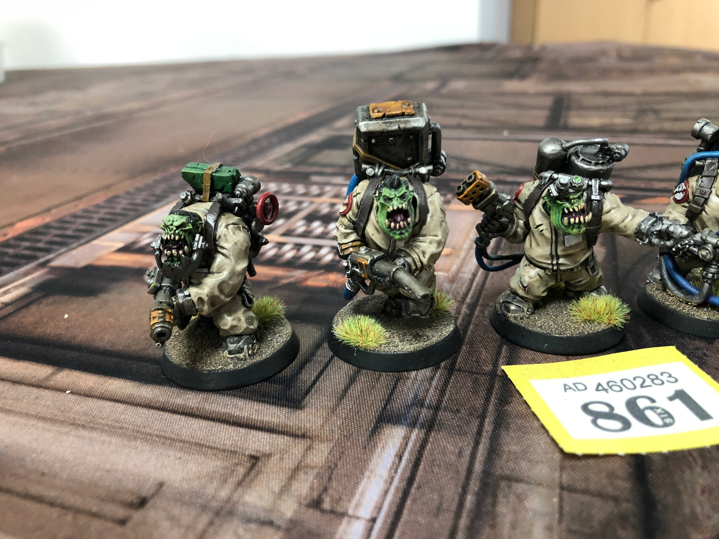 5x Kustom Ork Ghostbusters #861 VERY Well Painted Orks Warhammer 40k