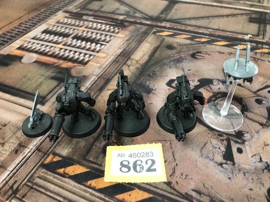 3x Stealth Suits #862 Tau T'au Empire Warhammer 40k