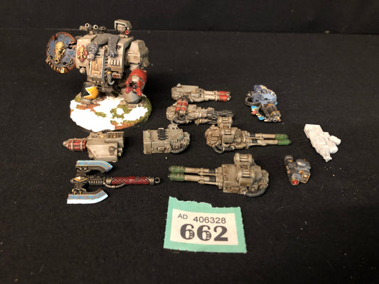 Venerable Dreadnought Space Wolves #662 Well Painted Space Marines Warhammer 40k