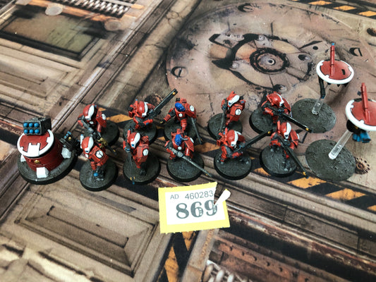 10x Fire Warriors Strike Squad #869 Tau t'au empire Warhammer 40k