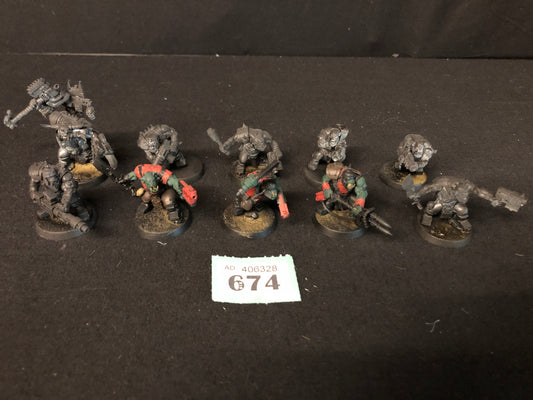 10x Boyz #674 Orks Warhammer 40k