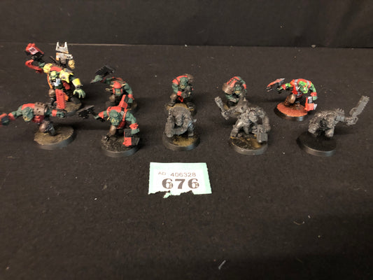 10x Boyz #676 Orks Warhammer 40k