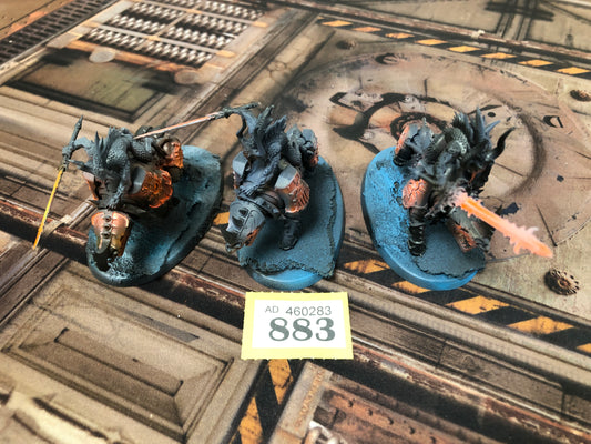 3x Bloodcrushers #883 Blades of Khorne AOS Warhammer 40k