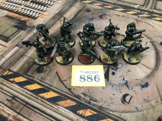 10x Kasrkin Kill Team #886 Astra Militarum Warhammer 40k