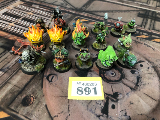 15x Various Units #891 Very Well Painted Orks Gloomspite Gitz AOS Warhammer 40k