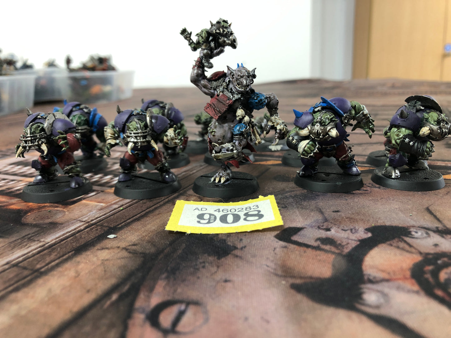 12x Ork Bloodbowl Team #908 Orks Warhammer 40k