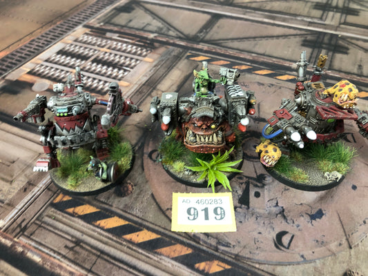 3x Killa Kanz #919 VERY Well Painted Orks Warhammer 40k