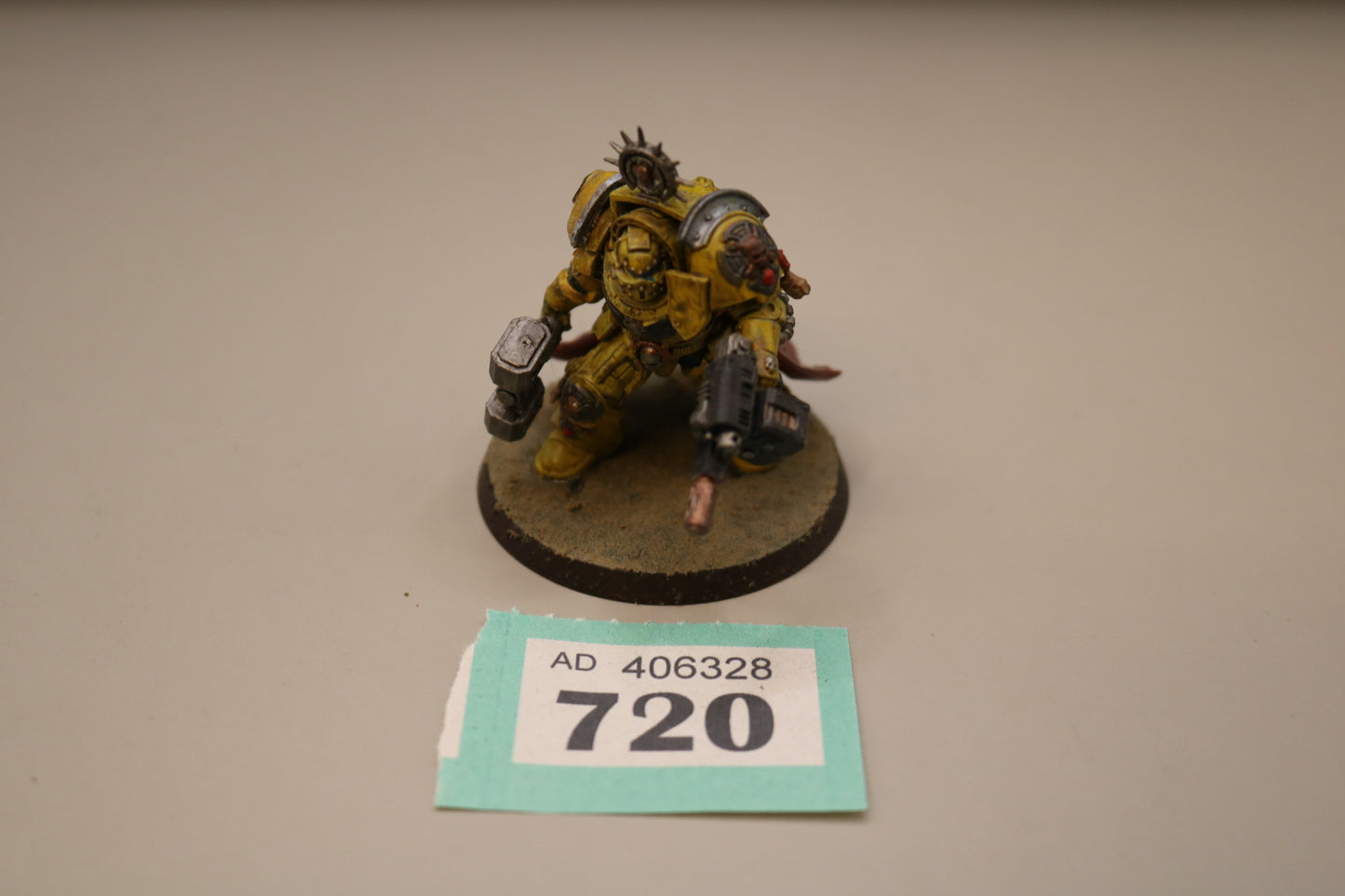 Captain in Terminator Armour 720 Imperial Fists Well Painted Warhammer 40k Space Marines