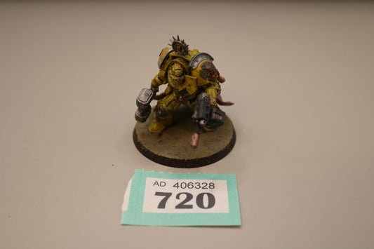 Captain in Terminator Armour 720 Imperial Fists Well Painted Warhammer 40k Space Marines