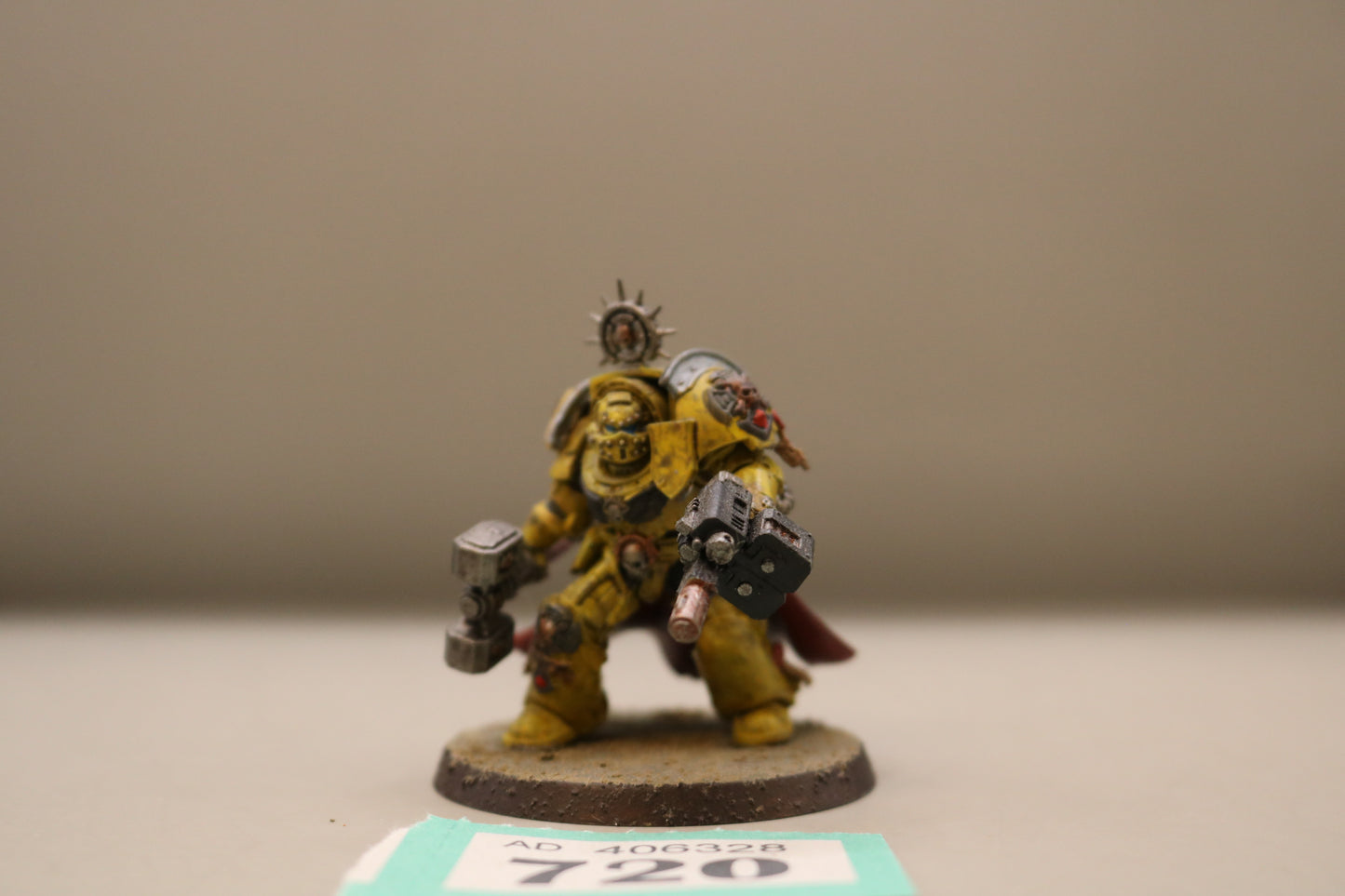 Captain in Terminator Armour 720 Imperial Fists Well Painted Warhammer 40k Space Marines