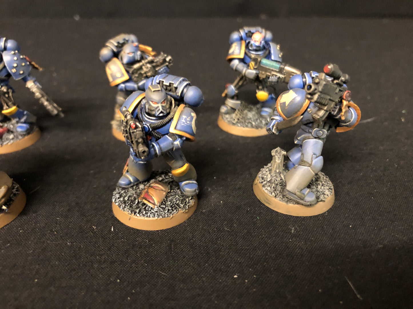 10x Tactical Marines Squad Horus Heresy #707 VERY Well Painted Space Marines Warhammer 40k