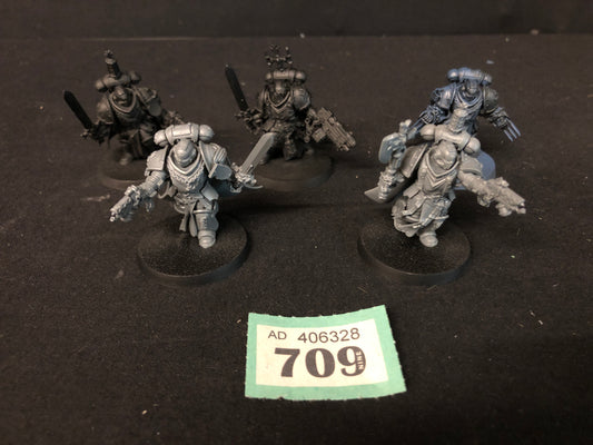 5x Sword Brethren Black Templars #709 Space Marines Warhammer 40k
