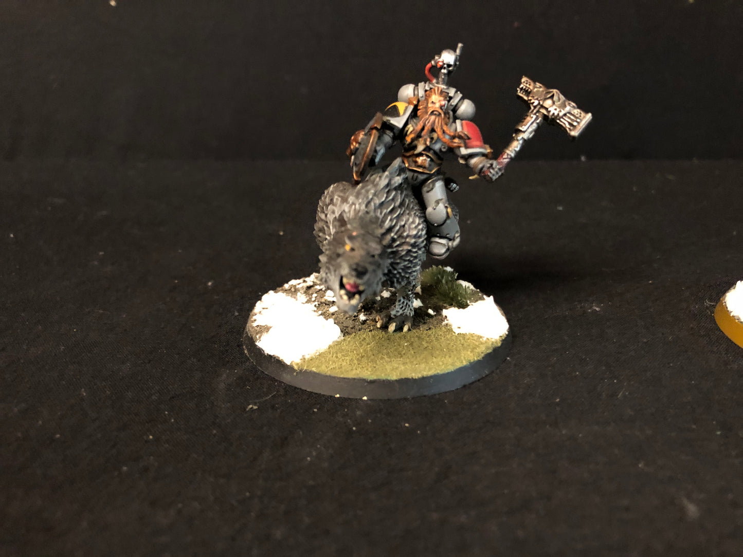 4x Thunderwolf Cavalry #711 Space Wolves Very Well Painted Space Marines Warhammer 40k