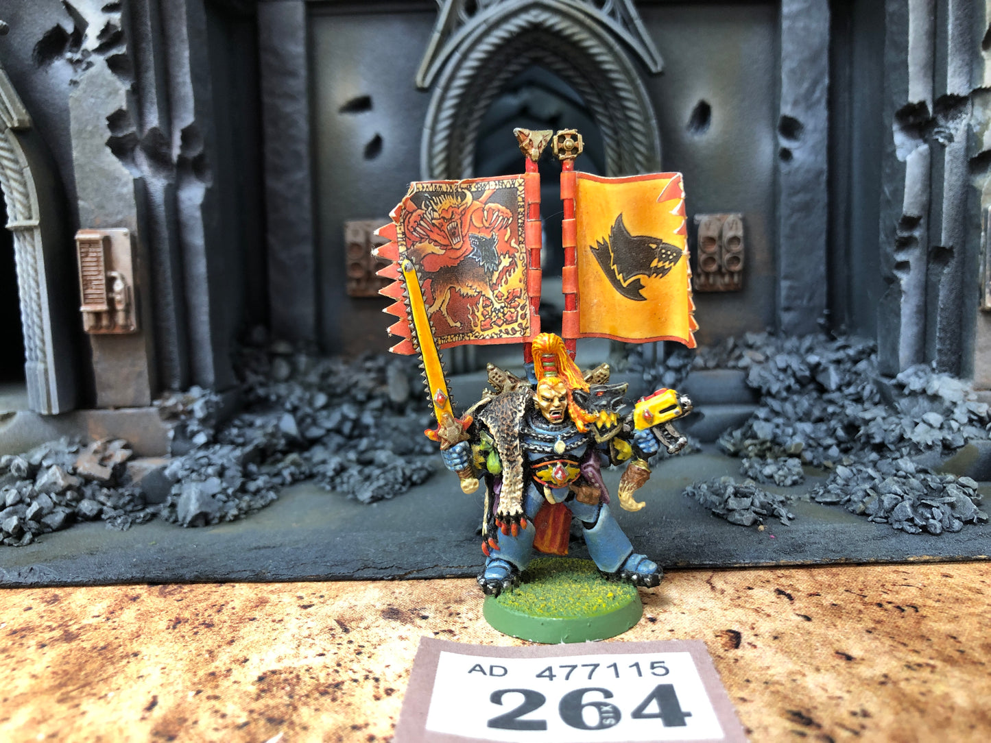 OOP Ragnar Blackmane #264 Space Wolves Space Marines Warhammer 40k