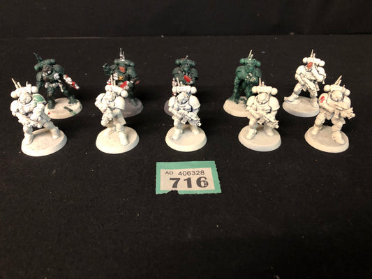 10x Primaris Infiltrators #716 Space Marines Warhammer 40k
