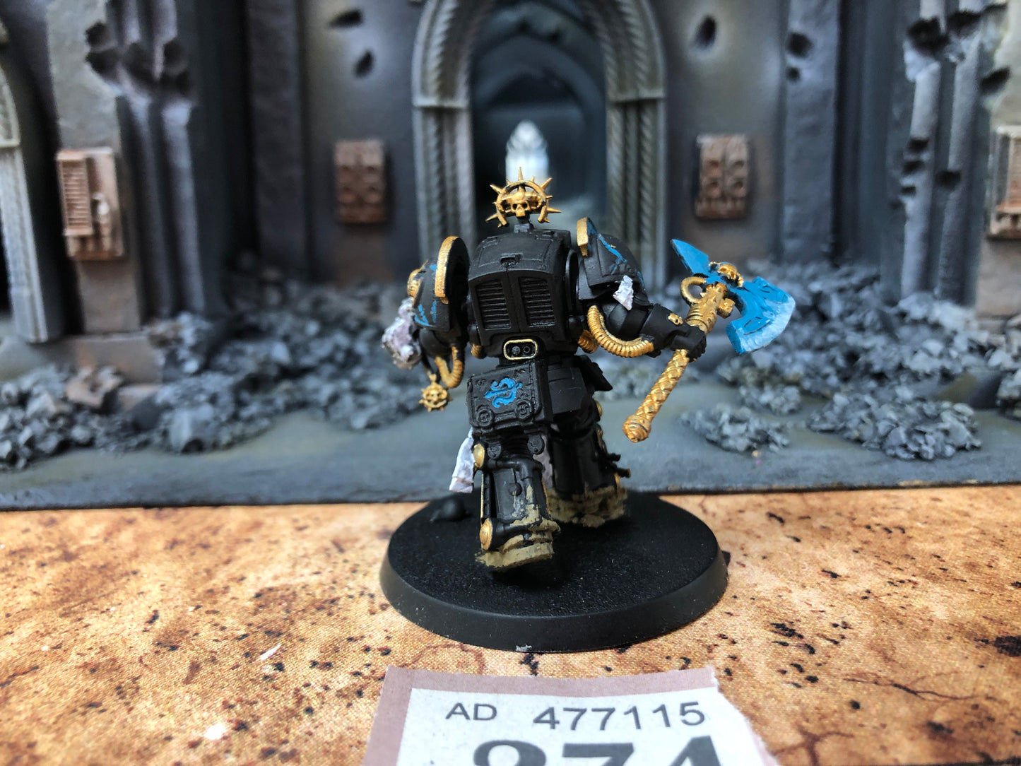 Primaris Librarian in Terminator Armour #274 Space Marines Warhammer 40k