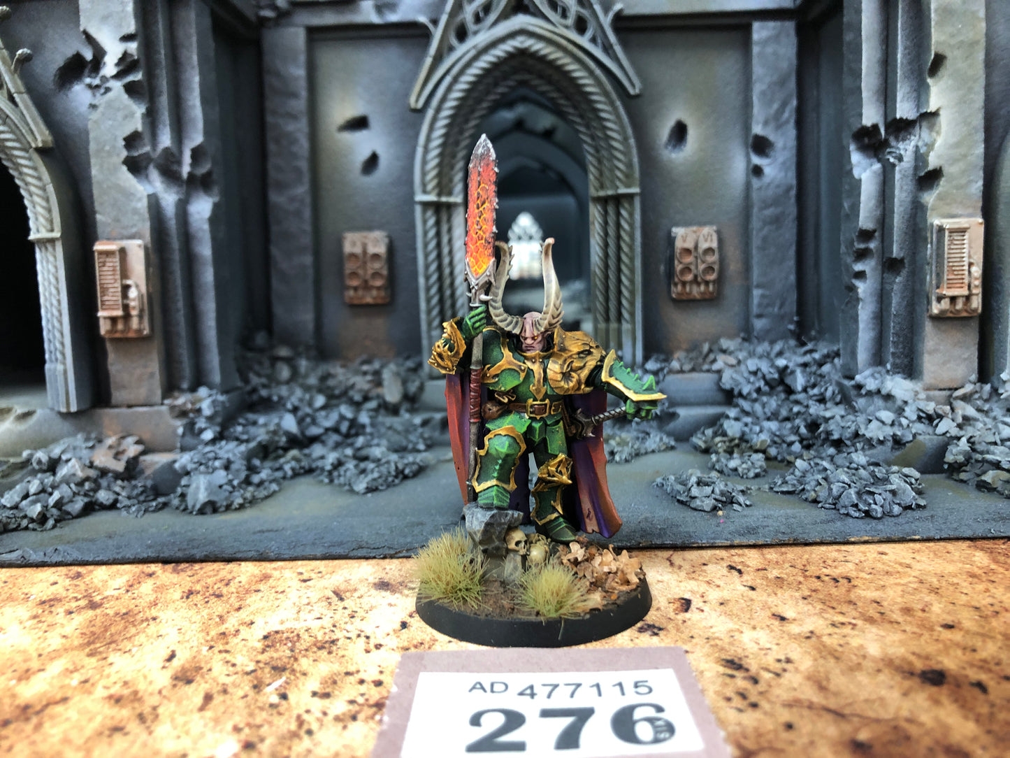 Chaos Lord #276 Slaves to Darkness well Painted AOS Warhammer 40k