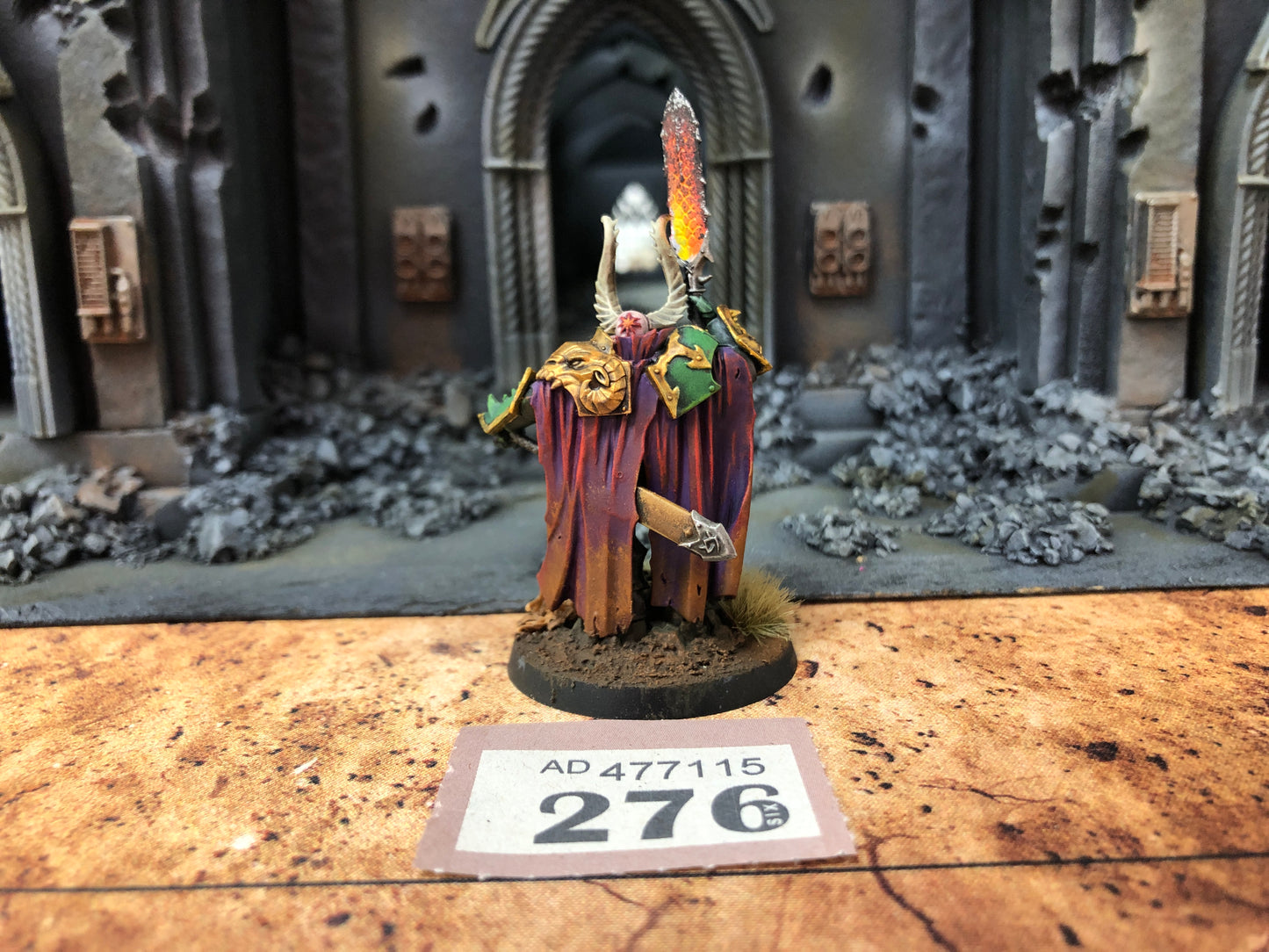 Chaos Lord #276 Slaves to Darkness well Painted AOS Warhammer 40k