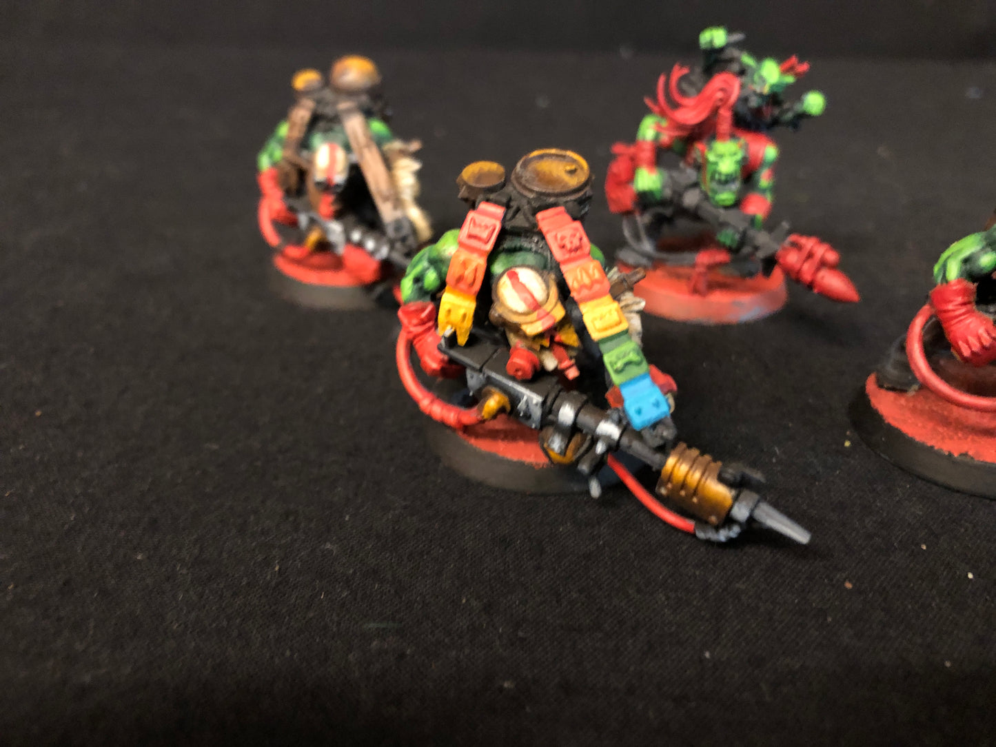 5x Burna Boyz #728 Very Well Painted Orks Warhammer 40k