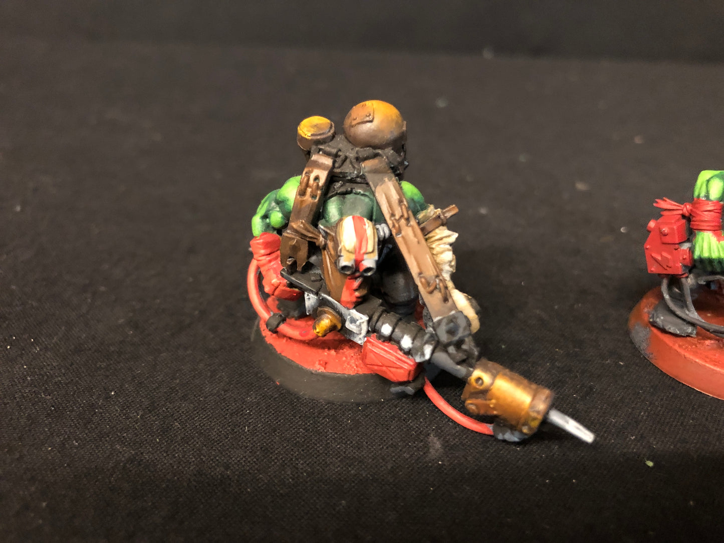 5x Burna Boyz #728 Very Well Painted Orks Warhammer 40k