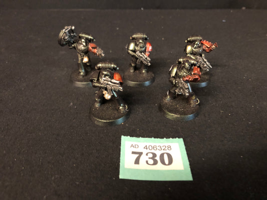 5x MKVI Tactical Marines #730 Legiones Astartes Space Marines Warhammer 40k 30k
