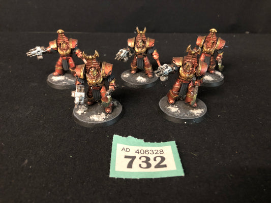 5x Thousand Sons – Sehkmet Terminator Cabal #732 Traitor Legiones Astartes 30k Warhammer 40k