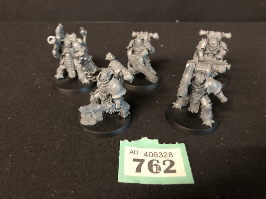 5x Havocs #762 Chaos Space Marines Warhammer 40k