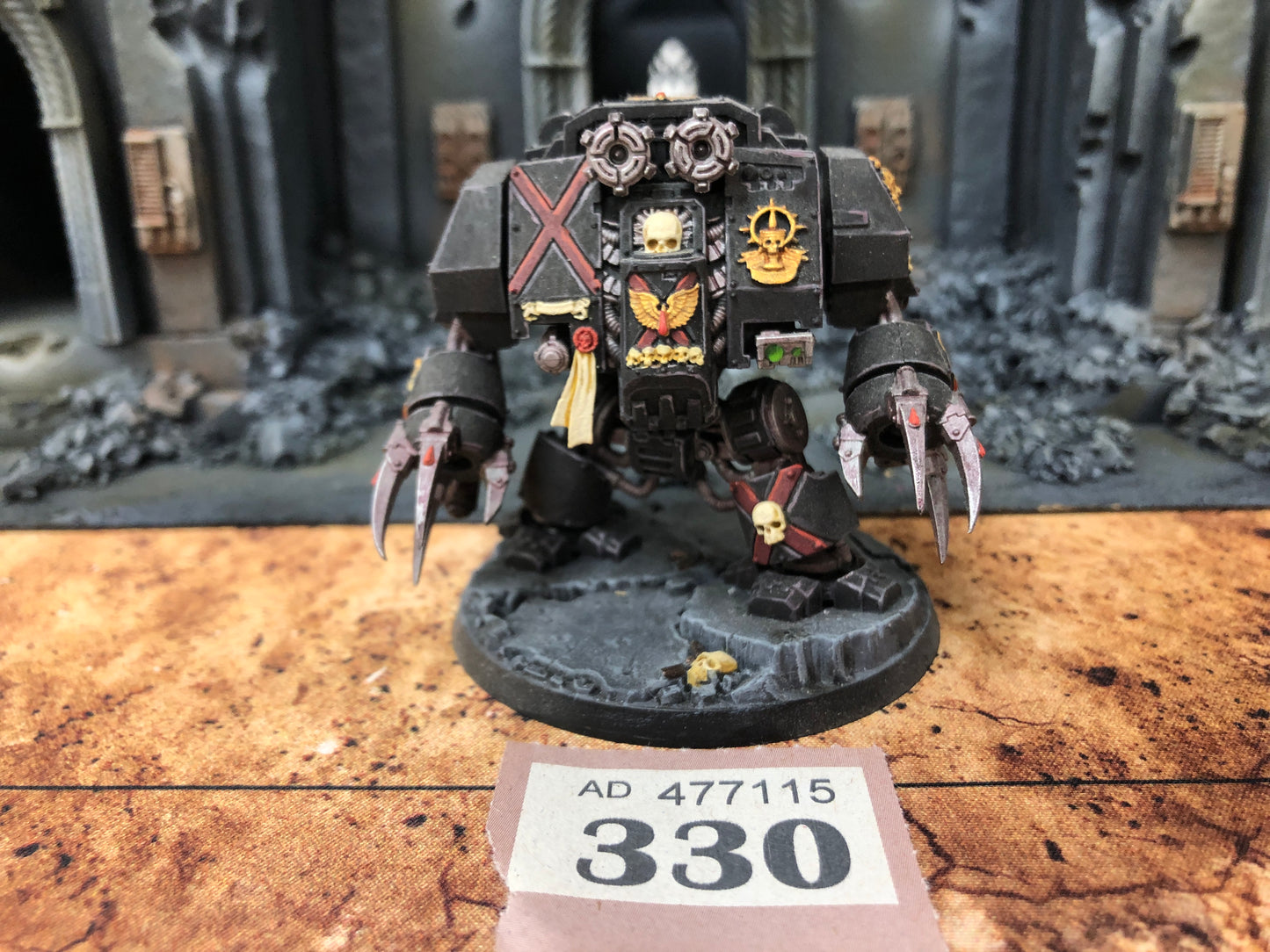 Blood Angels Venerable Dreadnought #330 Very Well Painted Space Marines Warhammer 40k