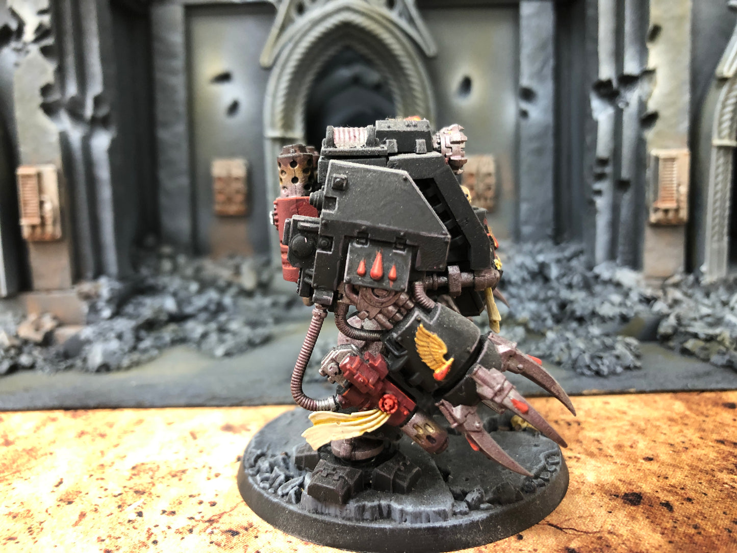 Blood Angels Venerable Dreadnought #330 Very Well Painted Space Marines Warhammer 40k