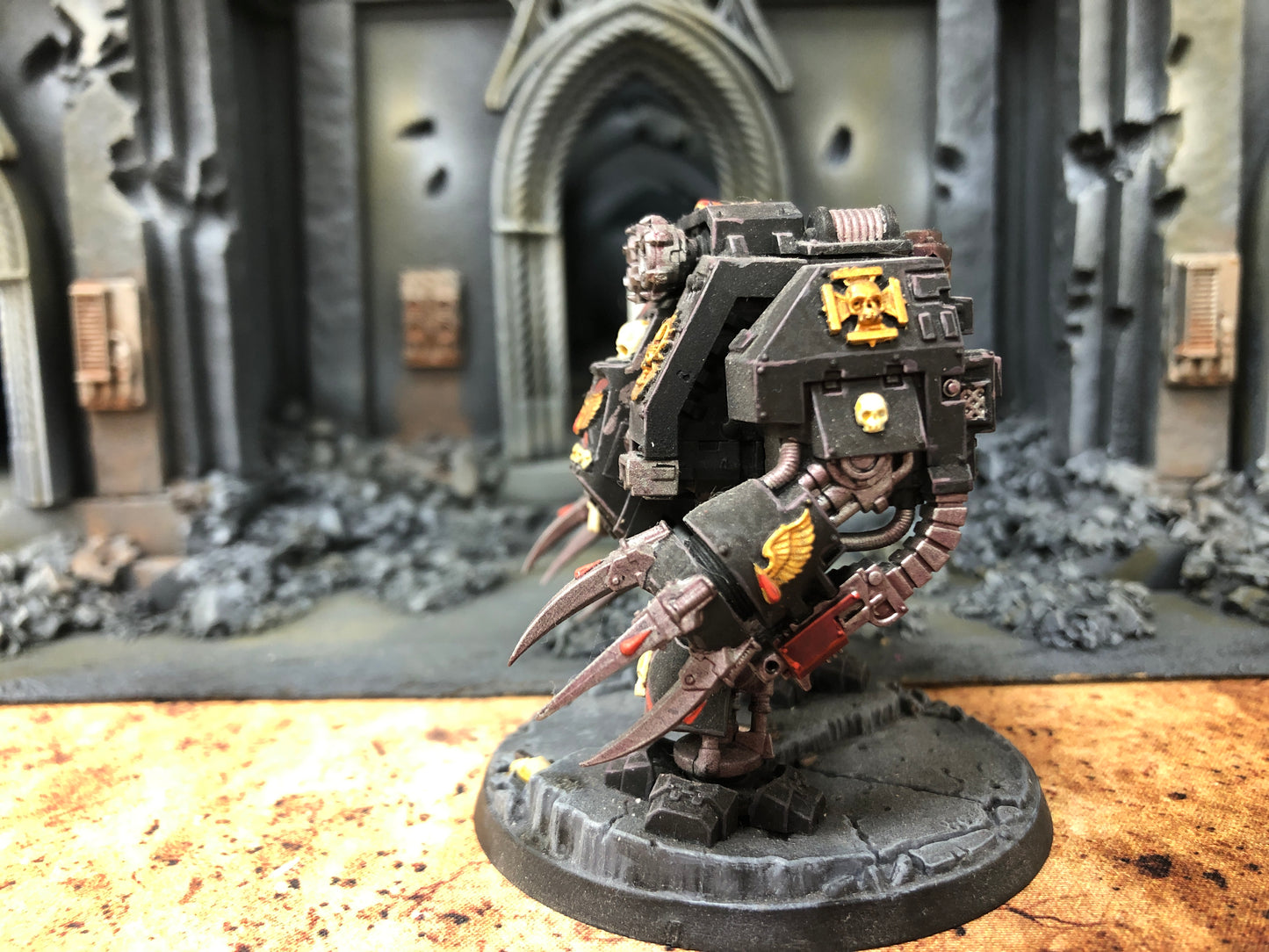 Blood Angels Venerable Dreadnought #330 Very Well Painted Space Marines Warhammer 40k