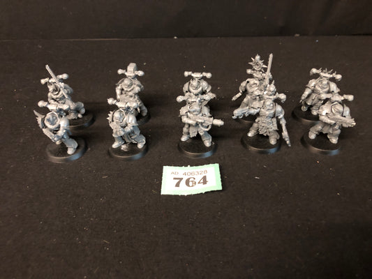 10x Legionaires #764 Chaos Space Marines Warhammer 40k