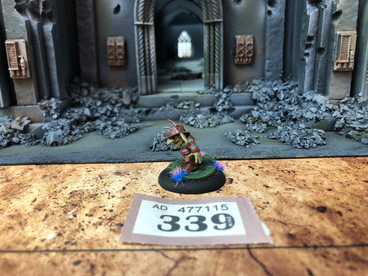 Freddie Kruger Custom Grot #339 Very Well painted Orks Warhammer 40k