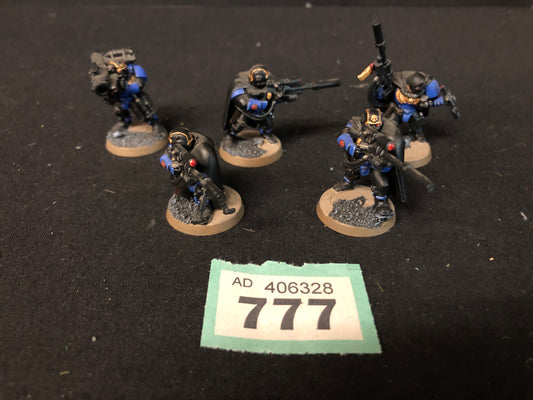 5x Scouts with Snipers #777 Space Marines Warhammer 40k