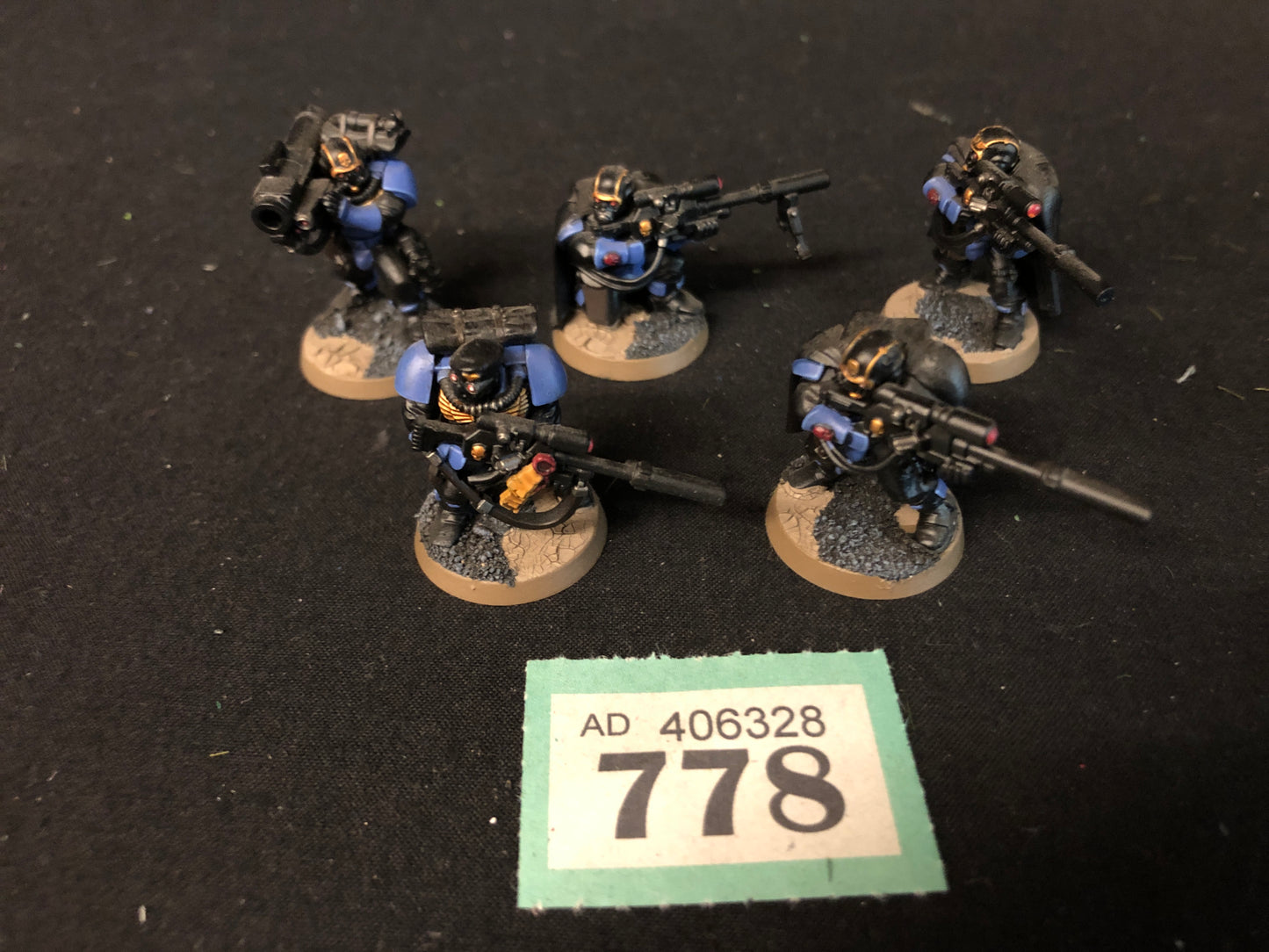 5x Scouts with Snipers #778 Space Marines Warhammer 40k