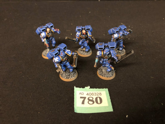 5x Jump Pack Marines #780 Well Painted Space Marines Warhammer 40k