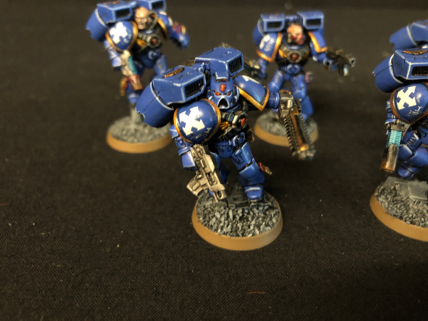 5x Jump Pack Marines #780 Well Painted Space Marines Warhammer 40k