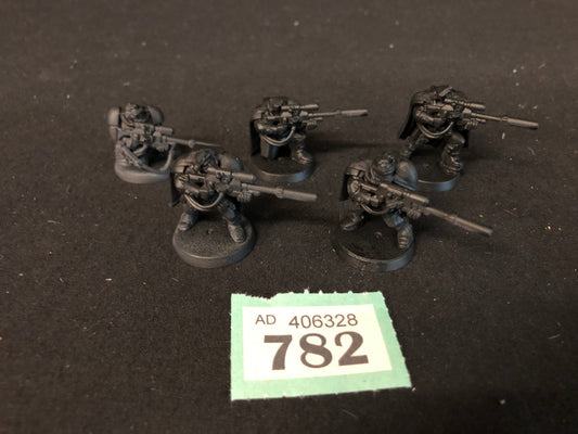 5x Scouts with Snipers #782 Space Marines Warhammer 40k