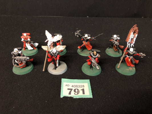 8x Battle Sisters #791 Adepta Sororitas Warhammer 40k