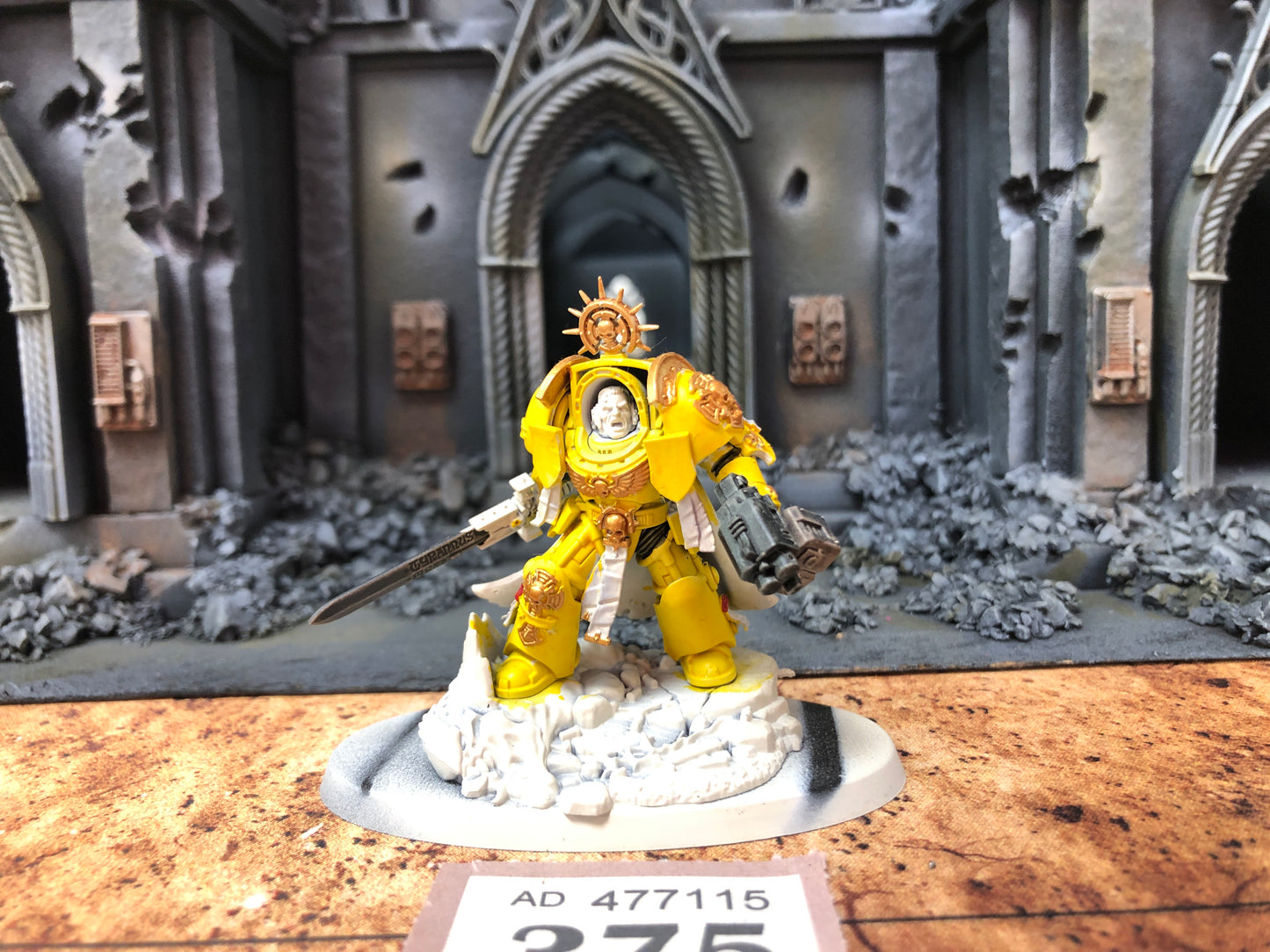 Primaris Captain in terminator Armour #375 Space Marines Warhammer 40k