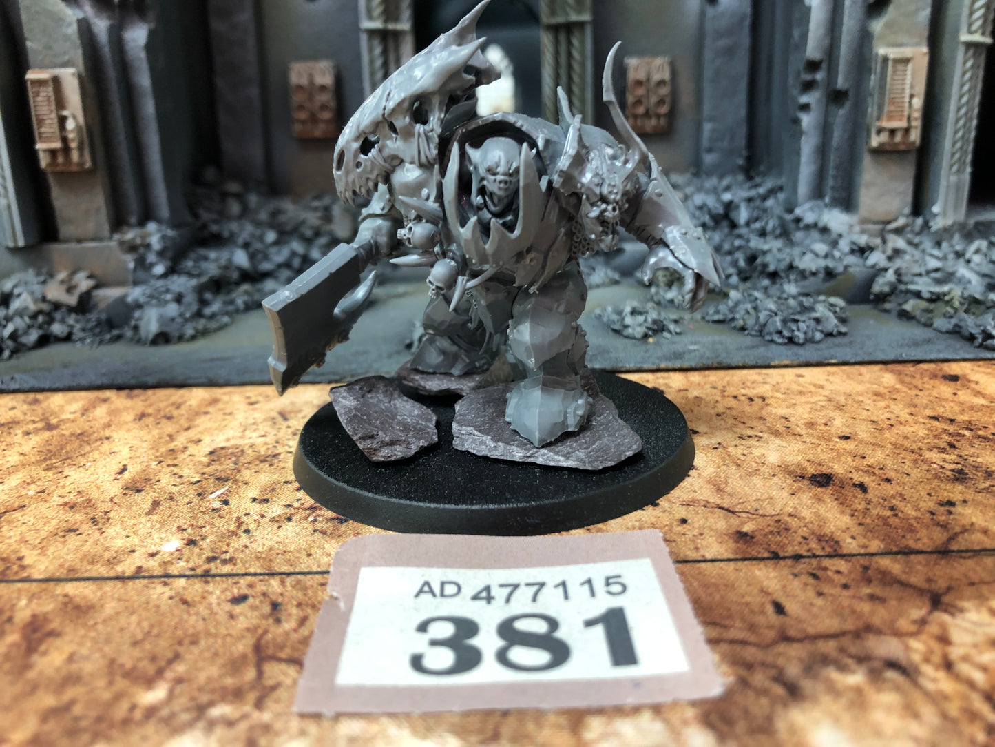 Beastboss in Mega Armour #381 Orruk Warclans AOS Warhammer 40k